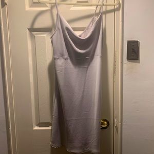 Light Grey Slip Dress